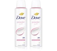Dove Powder Soft deodorante spray 2x150 ml