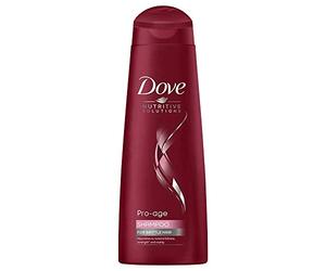 Dove Pro Age, shampoo detergente e rivitalizzante, cura dei capelli per uomini e donne, nutre e idrata, ammorbidisce e pulisce tutti gli stili e i colori, confezione singola da 250 ml, multicolore