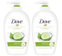Dove Sapone Liquido Mani Idratante Rinfrescante, con Tè Verde e Cetriolo, Formula +5 Nutrienti, 250 ml (2)
