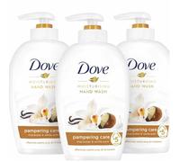 Dove Sapone Mani Liquido Idratante, con Burro di Karité e Vaniglia 250 ml (3)