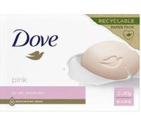 Dove Sapone Solido 2 Pezzi 90 g Pink - Saponetta