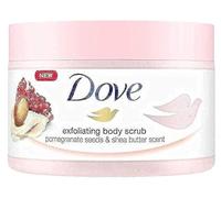 Dove Scrub per il corpo, esfoliante semi e burro di karité, 225 ml