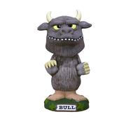 Dove sono le cose selvagge Figura di toro stravagante Wobbler Bobble Head alta 7