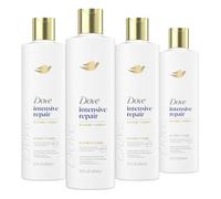 Dove Strengthening Conditioner Intensive Repair 4 count for Damaged Hair Deep Conditioner with Bio-Nourish 12oz