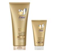 Dove Summer Revived Crema Abbronzante Graduale per Viso e Corpo da Chiaro a Medio, asciugatura rapida, finitura senza striature, 200ml e 75ml