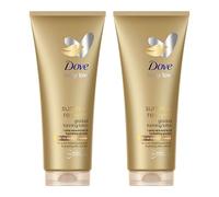 Dove Summer Revived Light to Medium lozione autoabbronzante graduale con aloe vera e glicerina per un'abbronzatura graduale e una pelle setosa 200 ml 2 unità