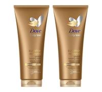 Dove Summer Revived Medium to Dark lozione autoabbronzante graduale con aloe vera e glicerina per un'abbronzatura graduale e una pelle setosa 200 ml 2 unità