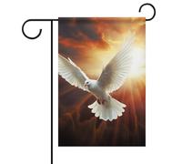 Dove Sun Art - Bandiere da giardino primaverili ed estive, 30 x 45 cm, double-face, per esterni, stagionali, per patio, cortile, terrazza, veranda, giardino, terrazza, balcone, prato, decorazione per