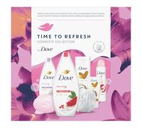 Dove Time to Refresh - Set regalo completo con soffione doccia di lusso, regalo perfetto per lei, 6 pezzi