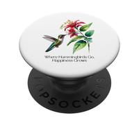Dove vanno i colibrì, la felicità cresce per gli amanti della natura PopSockets PopGrip Adesivo