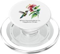 Dove vanno i colibrì, la felicità cresce per gli amanti della natura PopSockets PopGrip per MagSafe