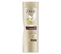 Dove Visible Glow Medium to Dark lozione abbronzante graduale per pelle baciata dal sole Lozione autoabbronzante per tutti i tipi di pelle 6 x 400 ml