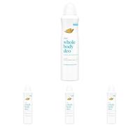 Dove Whole Body Deo Deodorante Spray per Tutto il Corpo Ipoallergenico 150 ml, Deodorante Corpo con 0% Sali di Alluminio, Protezione Anti-Odore 72 Ore, Formula Delicata, Dermatologicamente Testato