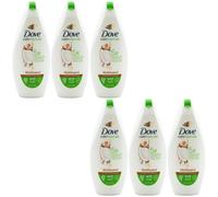 Dove Wohltuend Gel Doccia 6 X 225ml Con Olio Cocco & Mandelextrakt Care By