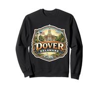 Dover Delaware Souvenir Città Visitatore Stato Memorabilia Orgoglioso Felpa