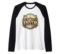 Dover Delaware Souvenir Città Visitatore Stato Memorabilia Orgoglioso Maglia con Maniche Raglan