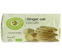 Doves Farm | Biscotti Biologici all'Avena allo Zenzero | 1 X 200G