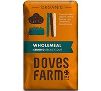 Doves Farm Organic Strong Wholemeal Bread Flour 1.5 kg (Pack of 5)