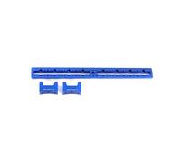 Dovetail Guide, Set di maniglie for guida a coda di rondine for telescopio da 445 mm, compatibile con kit guida for piastra di montaggio a coda di rondine Celestron C11 C11HD(Blue)