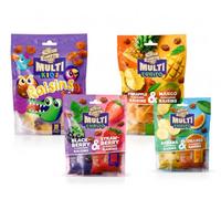 Dovido Kids-Mix 4 varietà snack fruttato 4 scatole 8 mini buste 448 g