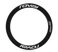 DOVPOD Bicycle Wheel Stickers RO-VA-L RA-PI-DE CLX Road Bike Wheel Set Stickers Rim Wheel Color Change Stickers for Two Wheels Bicycle Accessories Decorative Stickers (Color : Bright White)