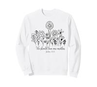 dovremmo Amare Un Uomo Cristiano e Le Donne Amano Dio e Gesù Felpa