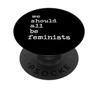 Dovremmo essere tutte femministe Femminista Retro Vintage PopSockets PopGrip Adesivo