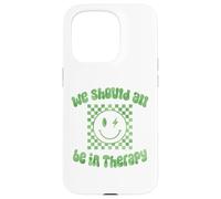 Dovremmo essere tutti in terapia Consapevolezza della salute mentale Sii gentile Custodia per iPhone 15 Pro