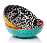 Dowan Ciotole da Portata da 24,1 cm, 2000 ml, Grandi Ciotole per Pasta, Set di 2, Piatti da Portata per Intrattenimento, Ciotole Grandi per Feste, Ideale Come Regalo di Inaugurazione della Casa