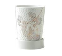 Dowbom Scolaposate in ceramica per bacchette, scaffale scolapiatti, portaposate con manico, portabacchette per cucina (G)