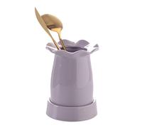 Dowbom Scolaposate per bacchette, scolapiatti, portaposate con manico, supporto per bacchette da cucina (viola)