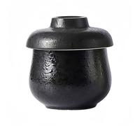 Dowbom Zuccheriera giapponese con coperchio e cucchiaio, zuccheriera, contenitore per spezie (C, 8 once)