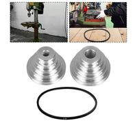 Dowel Maker Jig, taglierina a tenone in lega di alluminio con misure metriche e imperiali, guida per trapano per la lavorazione del legno per barre rotonde da 8-14 mm e 5/16-1/2 pollici