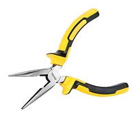 DOWELL 6 Pollice Long Naso Pinze Ago Naso Pinze con Wire Cutter Nichel Cromo Acciaio Costruzione Professionale Maniglia