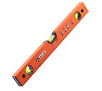 DOWELL HY030661 - Livella magnetica con scala metrica, 3 diverse bolle, 45°/90°/180°, 45 cm
