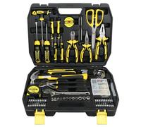 DOWELL Set di attrezzi da 185 pezzi, kit di attrezzi generici per la casa, kit di utensili manuali con cassetta degli attrezzi per riparazioni domestiche