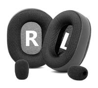 DowiTech Almohadillas Transpirables y Duraderas de Repuesto compatibile con los Auriculares para Juegos de PC Turtle Beach Elite Atlas Pro/Elite Pro 2/Elite Atlas Aero Almohadillas con Tela de Malla