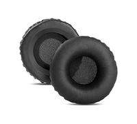 DowiTech Cuscinetti Auricolari Compatibili con Cuffie JVC HA-S30BT, Materiale Finta Pelle, Colore Nero, 2 Pezzi