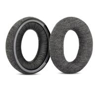 DowiTech Cuscinetti di ricambio traspiranti e durevoli compatibile con Sennheiser HD380 PRO HZP26 HZP41 G4ME ONE PC 363D HD599 HD598 Headset con tessuto professionale e memory foam