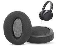 DowiTech Cuscinetti Traspiranti e Resistenti di Ricambio compatibile con Sennheiser HD4.30 HD450BT HD458BT Cuffie Cuscinetti con Tessuto a Rete e Memory Foam