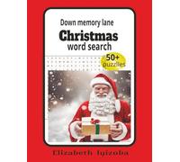 Down Memory Lane Christmas word search puzzle book: word search with easy to read print about Christmas | Yule tide and nostalgic memories | 50+ adult puzzles | gift for vacation | 8.5x11 | 120 pages