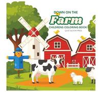 Down on the Farm Coloring Book