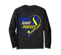 Down Right Perfect - World Down Syndrome Awareness Day 2026 Maglia a Manica