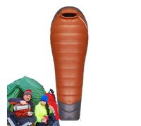 Down Sleep Bag-Light Termal per avventura all'aperto, coperta da viaggio compatta per escursioni in montagna | Soffitto da campeggio per tutto il trekking, spedizioni, adulti, s