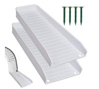 Down Spout Drain Trays 2pcs Gutter Drain Diverter Prevent Soil Erosion
