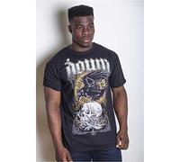 Down - Swamp Skull, Abbigliamento da uomo, Nero (Black), X-Large