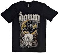 Down Maglietta Swamp Skull Unisex Black L