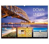 Down Under - Eine Reise durch Australien (Wandkalender 2026 DIN A2 quer), CALVENDO Monatskalender: Von Alice Springs, vorbei am Ayers Rock nach Sydney