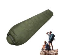 Down Winter Sleeping Bag - Sacco nanna leggero impermeabile | Sacco a pelo per adulti freddo e freddo, isolato e accogliente sacco a pelo all'aperto per escursioni, zaini, viaggi e alloggio