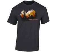 Downhill is My Thrill - Maglietta sportiva da uomo, Grigio topo - Downhill is My Thrill, XL